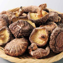 Dried shiitake mushroom